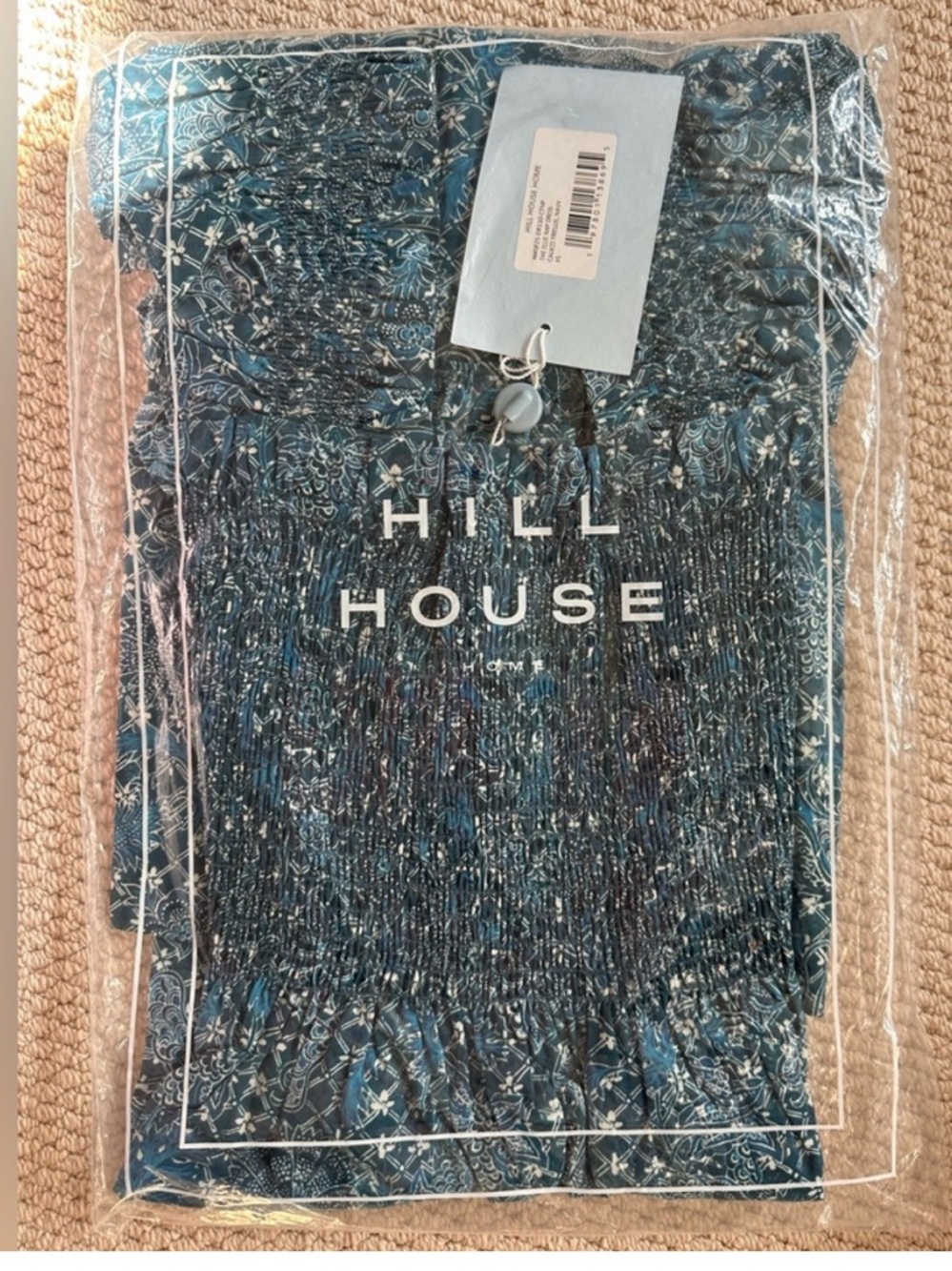 NEW Hill House Ellie Nap Dress. Calico Trellis. XS. NWT - Picture 4 of 5